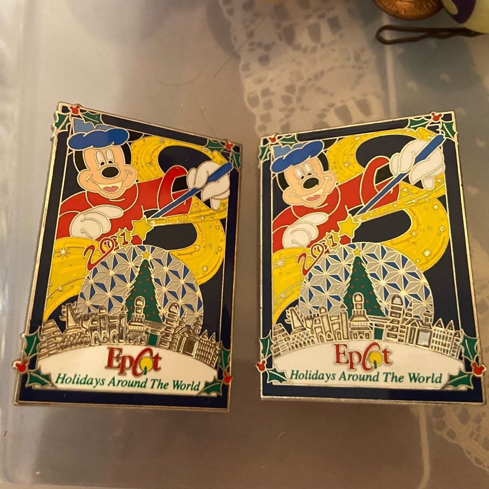 Mickey the Sorcerer 2001 Holidays Around The World Collectible Pin